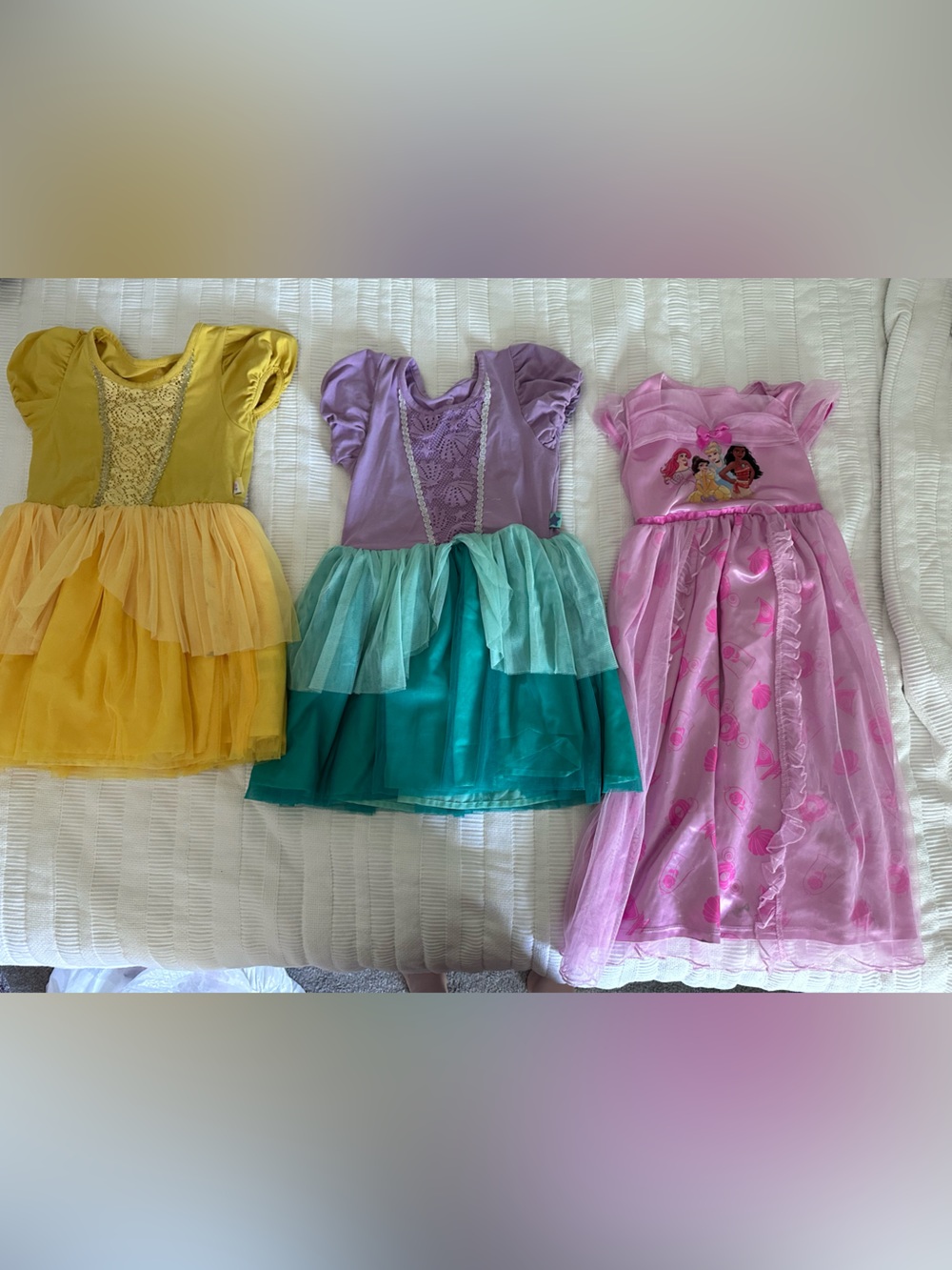 Disney Princess dresses - Set of 3